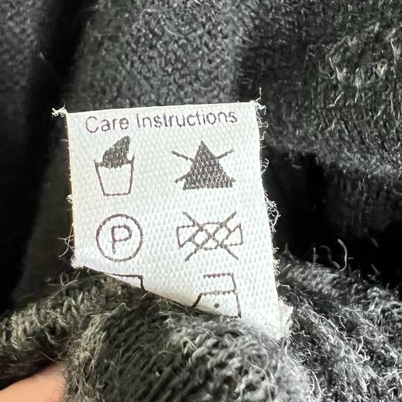 Simply Natural Alpaca Blend Cardigan Sweater Medium Womens Full Zip Knit Jacket - Picture 8 of 8